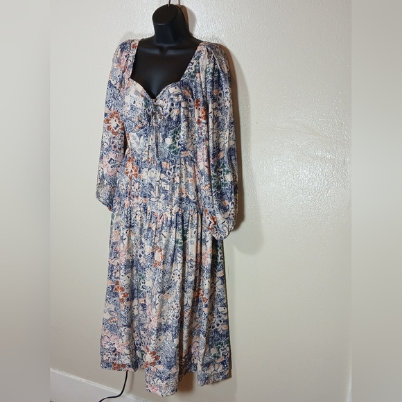 Anthropologie Moon River Floral Dress size Small - Picture 2 of 13